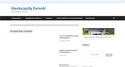 Desktop Screenshot of naukajazdy-zamosc.eu